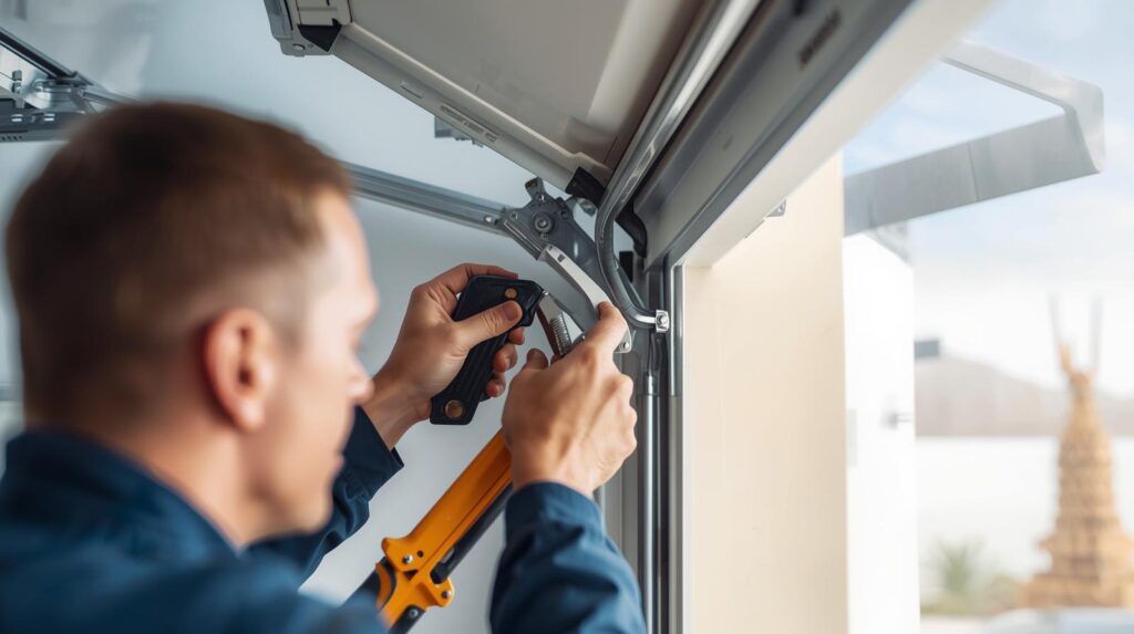 Garage Door Hinge Repair